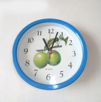 Часы настенные с рисунком для кухни \"Зеленые овощи\" (C03763) №629393 -  купить в Украине на Crafta.ua
