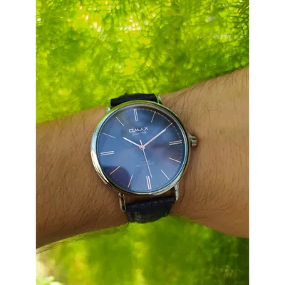 Мужские классические часы OMAX 00PR0031 тёмно - синий | Купить мужские часы  в интернет магазине в Душанбе, в Худжанде, в Таджикистане