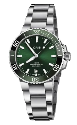 Водонепроницаемые часы Oris Diving Aquis Date 733.7732.4157 MB 8.21.05PEB –  купить в Киеве и Харькове, Украина