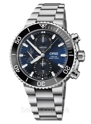 Мужские часы Oris Diving Aquis Chronograph 774.7743.4155 MB 8.24.05PEB:  продажа, цена в Черкассах. Наручные и карманные часы от \"💙💛BEZEL.COM.UA -  оригінальні годинники\" - 1453952790