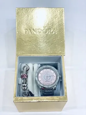 Купить Наручные часы ПОДЛИННЫЕ ЧАСЫ PANDORA FLEUR, 811037LS, с одним  дополнительным черным кожаным ремешком Pandora, цена 42 490 руб —  (273603668365)