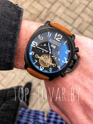 Купить часы Panerai Luminor GMT - Дубликат (19542) за 60 800 руб. - в  магазине копий часов