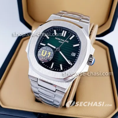 Часы Patek Philippe Nautilus 5711 Black/Blue копия, купить в Украине,  низкая цена реплики - интернет-магазин Kronos