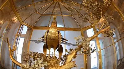 Часы́ «Павли́н» в Эрмитаже (Peacock Clock at The State Hermitage Museum) -  YouTube