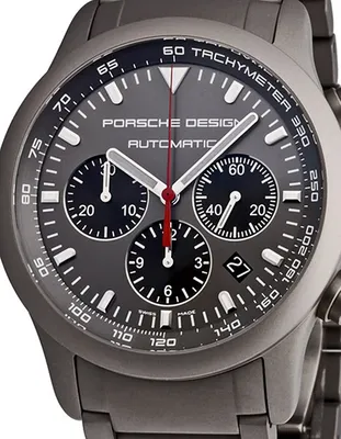 Часы Porsche Design Dashboard PTC Titanium Automatic Chronograph 42mm  【Выгодная цена】 - купить у DJONWATCH