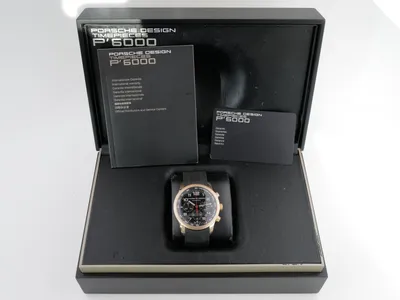 Porsche Design P6320 Flat Six Chronograph: купить б/у часы по выгодной цене  — BorysenkoWatch