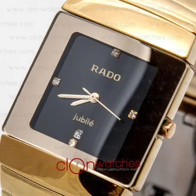 Часы наручные керамические Rado Jubile Black (копия): продажа, цена в  Минске. Наручные и карманные часы от \"NewExtraTime\" - 23468604