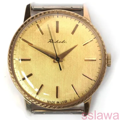 часы Ракета Джинс 2609 позолота Au СССР vintage gold-plated watch Raketa  Made in USSR A456.16.e | Часы, Винтаж, Ракета