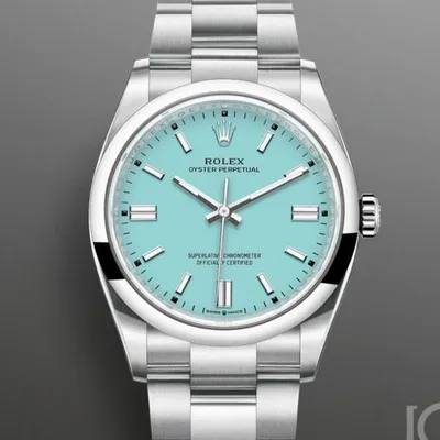 Купить наручные часы Rolex -Oyster Perpetual 36 Tiffany Dial оригинал по  привлекательной цене в Москве - Часовой центр - ТАЙМЕР