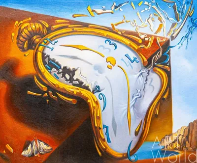 Старые часы» картина Сержантовой Олеси маслом на холсте — купить на  ArtNow.ru