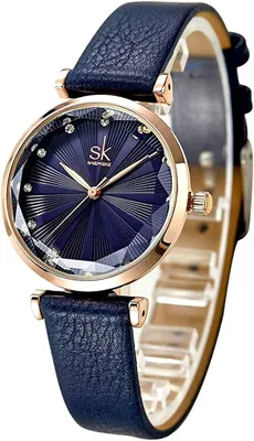 Серебряные мужские часы на кожаном ремешке БР-0006471 - купить Серебряные  часы в интернет магазине GSW