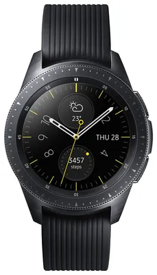 Смарт-часы Samsung Galaxy Watch Black/Black (SM-R810NZKASER), купить в  Москве, цены в интернет-магазинах на Мегамаркет