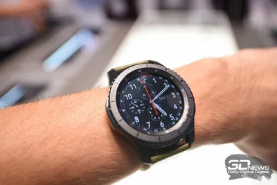 Смарт часы Samsung Gear S3 Frontier, Black - купить по лучшей цене в Алматы  | интернет-магазин Технодом