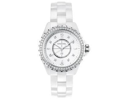 Часы J12 Chanel J12 H6418, 33 мм, керамика, бриллианты | Mercury
