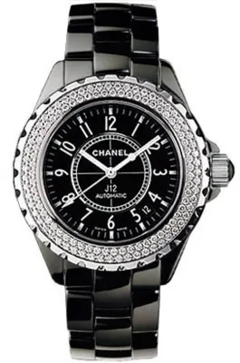 Часы J12 Chanel J12 H3108, 33 мм, керамика, бриллианты | Mercury
