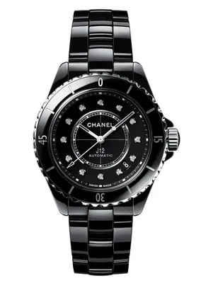 Часы Chanel J12 H5700, 38 мм, керамика, вращающийся безель | Mercury