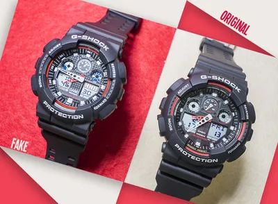 Настоящие Casio G-SHOCK vs подделка — блог AllTime.ru