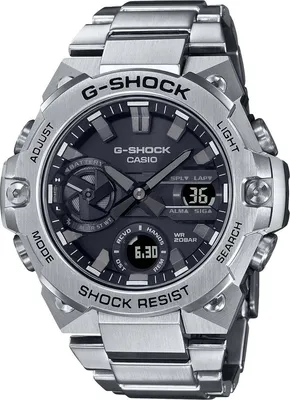 Часы наручные Часы наручные Casio G-Shock GST-B400 - купить с доставкой по  выгодным ценам в интернет-магазине OZON (1254975807)