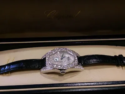 Золотые часы с бриллиантами 1.52ct Chopard La Strada – купить по цене 492  500 ₽ в интернет-магазине Mister Diamond