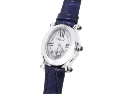Часы Chopard Happy Sport 278582-6007, 36 мм, сталь, розовое золото,  бриллианты | Mercury