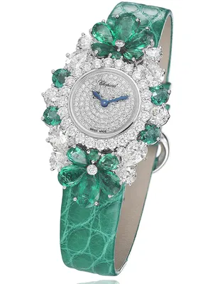 Золотые часы Chopard Classic (10/6206) с бриллиантами купить в Москве за  600 000 руб. Женские Белое золото С историей