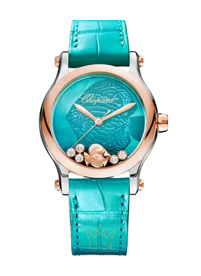 Часы с бриллиантами Chopard Happy Sport 36mm купить по цене 189750₽ в  Москве | LUXXY