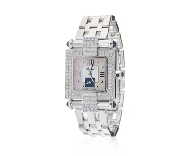 Оригинальные стальные часы с бриллиантами 0.39ct Chopard Happy Sport –  купить по цене 367 500 ₽ в интернет-магазине Mister Diamond