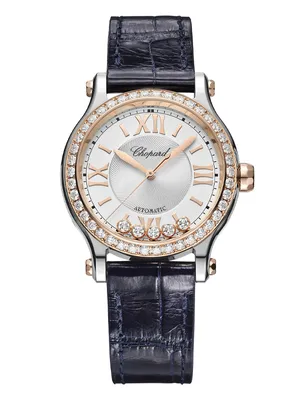 Часы La Strada Chopard La Strada 419403-1004, 44,8x26,1 мм, белое золото,  бриллианты | Mercury