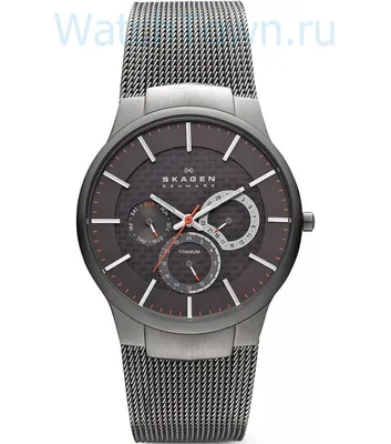 МУЖСКИЕ наручные часы Skagen 809XLTTM в Москве. КВАРЦЕВЫЕ Skagen 809XLTTM