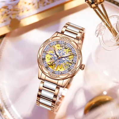 Женские механические часы скелетон Skeleton ОРИГИНАЛ АВТОПОДЗАВОД NEW  (ID#1058845880), цена: 647 ₴, купить на Prom.ua