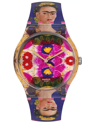 Swatch The Frame, by Frida Kahlo SUOZ341 - купить в Москве в  интернет-магазине, цена на оригинал