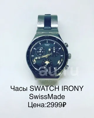 Купить Наручные часы Swatch Watch Irony V8 Кварцевые мужские часы с  хронографом из нержавеющей стали, цена 21 990 руб — (185579797838)