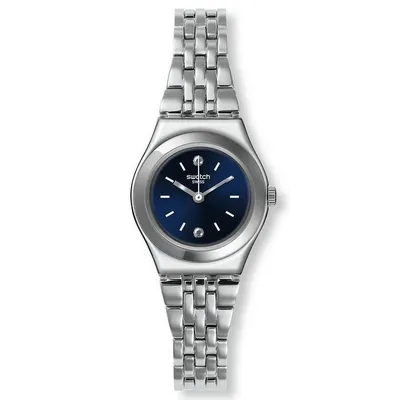 Часы Swatch Swiss Швейцария Женские С камнями Сваровски Рабочие - «VIOLITY»