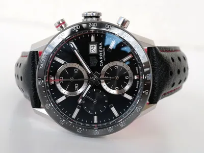 Tag Heuer Carrera Calibre 16 Automatic Chronograph: купить бу часы по  выгодной цене — BorysenkoWatch