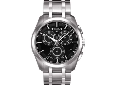 Мужские часы TISSOT T035.617.11.051.00 COUTURIER CHRONOGRAPH - купить по  цене 24860 в грн в Киеве, Днепре, отзывы в интернет-магазине Timeshop