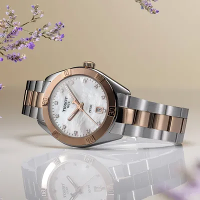 Часы женские TISSOT PR 100 SPORT CHIC CHRONOGRAPH - «Швейцарские часы с  бриллиантами! Воплощение роскоши и элегантная эстетика!» | отзывы