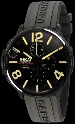 Купить наручные часы U-BOAT Capsoil Chrono DLC 8109/A