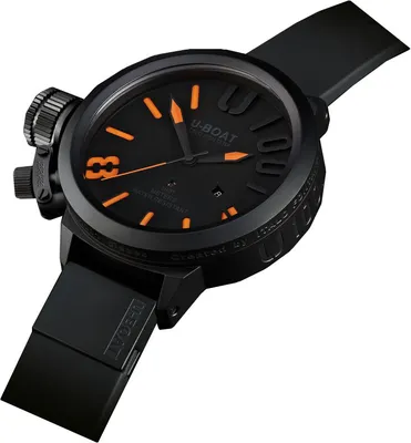 Купить Наручные часы Мужские часы U-Boat UB-1911-1 Flight Deck 43 мм с  кожаным черным циферблатом, цена 217 790 руб — (174728173630)