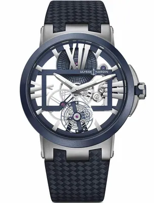 Часы наручные Ulysse Nardin Marine Lady Diver Black-Silver-Black Купить на  lux-bags