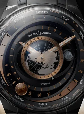 Часы Dual Time Lady Executive Ulysse Nardin✴️ цены, купить часы Дуал Тайм  Леди линейка Экзекьютив Улисс Нардин в магазине Имидж