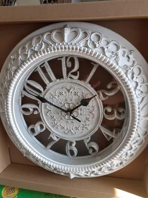 Настенные часы в стиле прованс ( ручная работа) (ID#1849061519), цена: 525  ₴, купить на Prom.ua