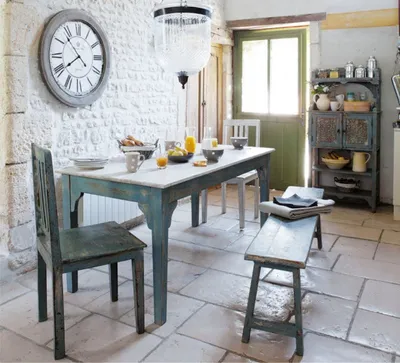 Часы настенные — современные картины для кухни в стиле прованс из Италии в  интернет-магазине «Декор Тоскана»