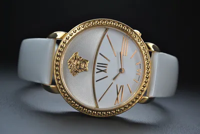 Versace Women's VDA060014 Venus DIAMOND Gold Dial Beige Alligator Leather  Watch | eBay