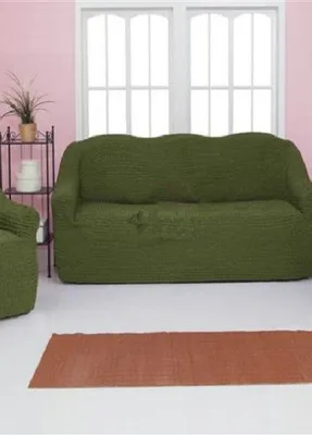 Чехлы на трехместный диван и двухместный диван +два кресла, бежевый