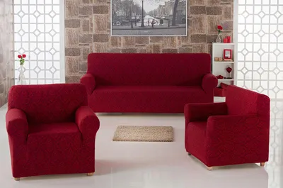 Где универсальные чехлы на диваны кресла накидки, чехол для дивана и кресла  натяжной Пудровый (ID#1869668542), цена: 2025 ₴, купить на Prom.ua