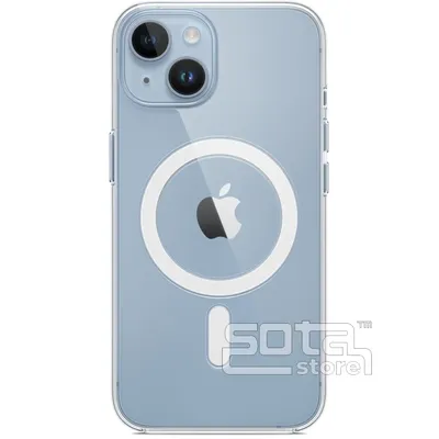 Чехол Apple iPhone 14 Clear Case with MagSafe (MPU13)