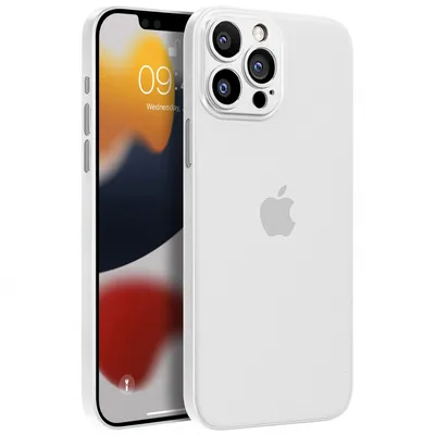 Чехол Memumi ультра тонкий 0.3 мм для iPhone 13 Pro белый - купить в Москве  — «TrendCase»