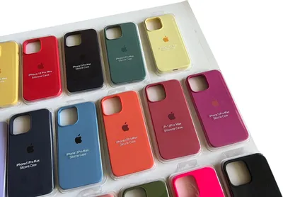 Чехол Silicone Case для iPhone 13 Pro Max, силикон, \"оранжевый\" - купить в  интернет-магазине.