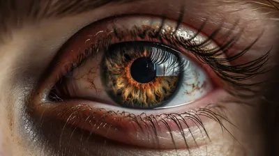 Человеческий глаз с плетками Стоковое Фото - изображение насчитывающей  конец, макрос: 193546742