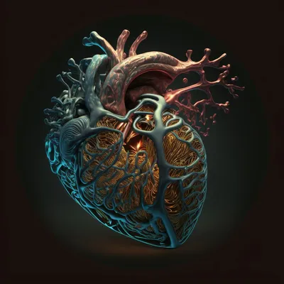Человеческое сердце 3D Модель $69 - .max .fbx .c4d .unitypackage .upk .ma  .obj .gltf .usd - Free3D